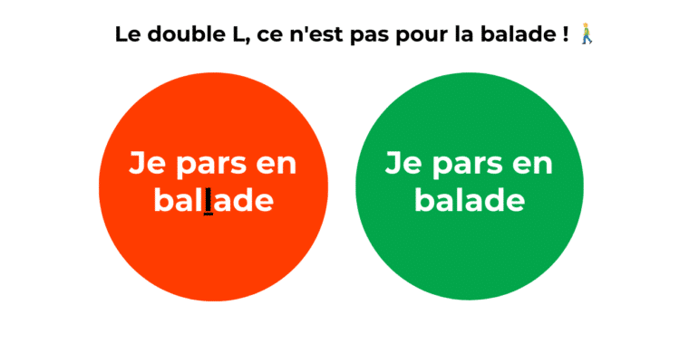 Balade ou ballade ? Attention à la faute de “L”