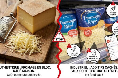 Image illustrant le fait qu'il faut bien chosir son fromage râpé.