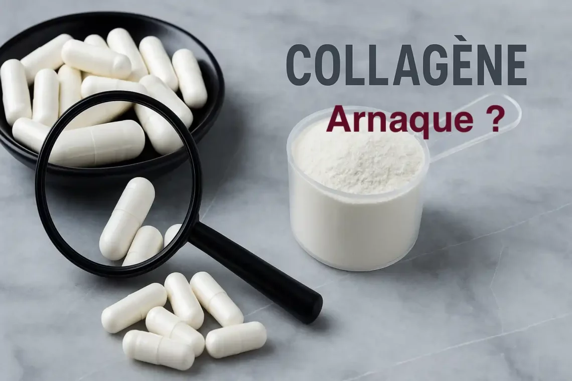 Image illustrant l'article sur une étude des effets des compléments au collagène