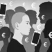image illustrant le prosélytisme en 2025, la manipulation via les réseaux sociaux et le smarthone