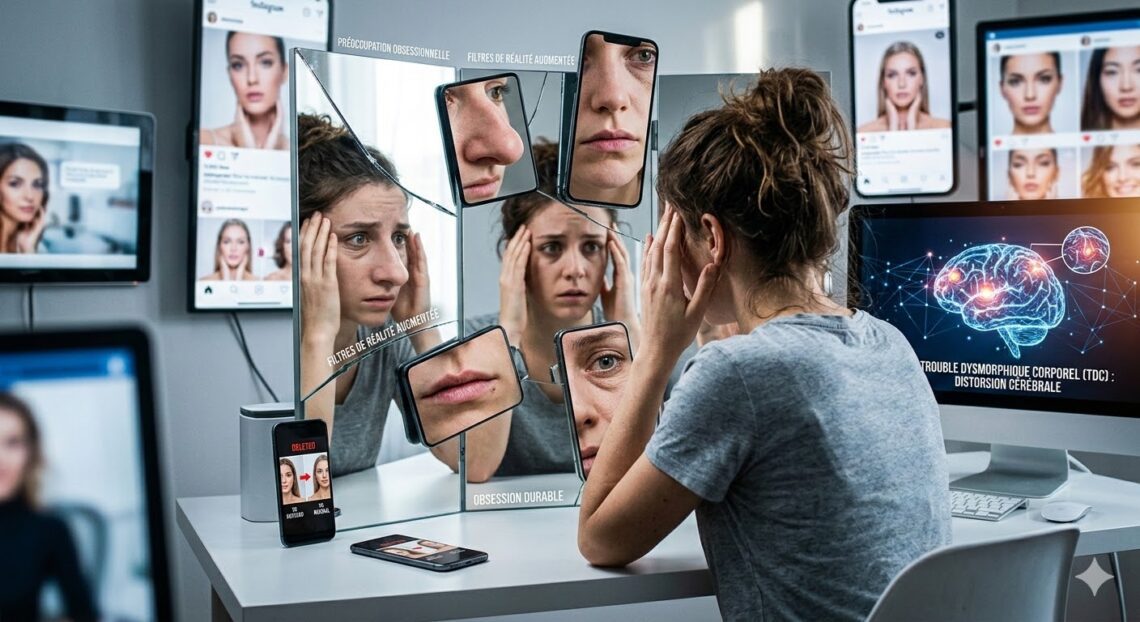 Image illustrant un TDC : trouble dysmorphique corporel